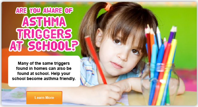 Are you aware of asthma triggers in your school? Click to learn more